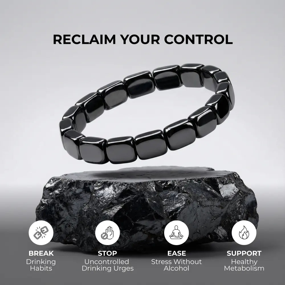 ALPHAHERO® ANTI-ALCOHOL HEMATITE BRACELET