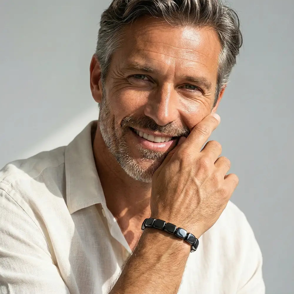 ALPHAHERO® ANTI-ALCOHOL HEMATITE BRACELET