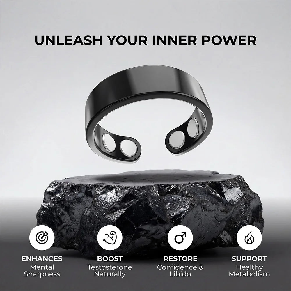 ALPHAHERO® HEMATITE RING